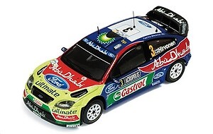 Miniature Ford Focus RS WRC 2009 Ixo RAM376 : le cadeau idéal pour passionné de rallye au 1/43