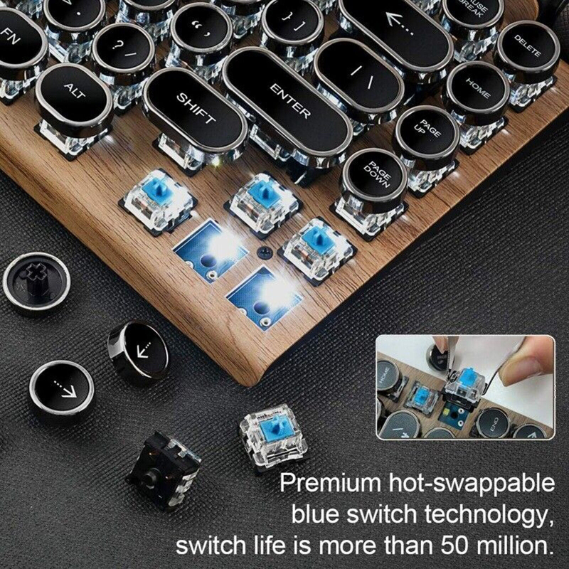鍵盤楽器 Rebel Technology Logoi Amazon | 7KEYS レトロタイプライター メカニカルゲーミング