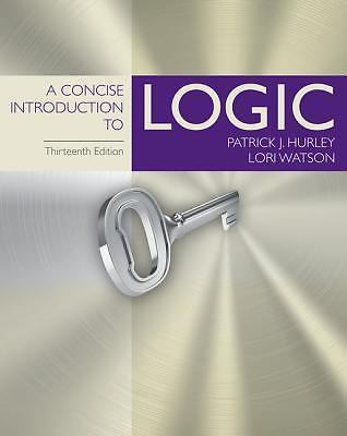 Concise Intro Logic New 9781305958098 Hardcover - Picture 1 of 1