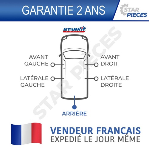 MECANISME SERRURE PORTE ARRIERE DROITE BERLINGO PARTNER 96-08 8726F4 - Imagen 5 de 5