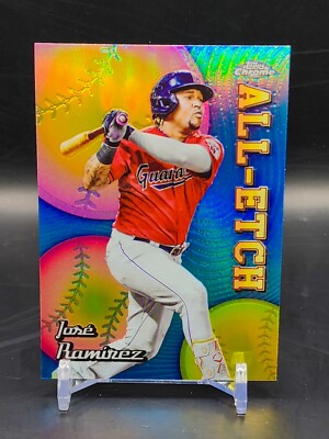 2024 Topps Chrome Jose Ramirez All-Etch Refractor #CAE-17 Guardians