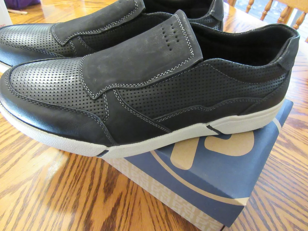 Slip on leather tennis shoes sale