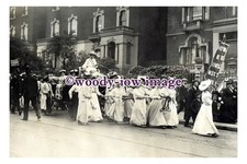 rs0003 - Suffragettes , Edith New & Mary Leigh in carriage - photo 6x4