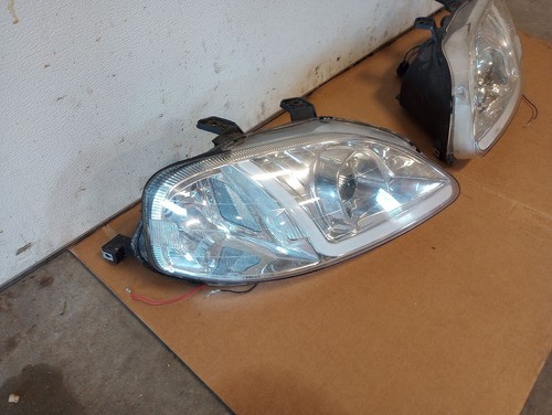 LED DRL Headlights fits 99-00 Honda Civic - Picture 3 of 5