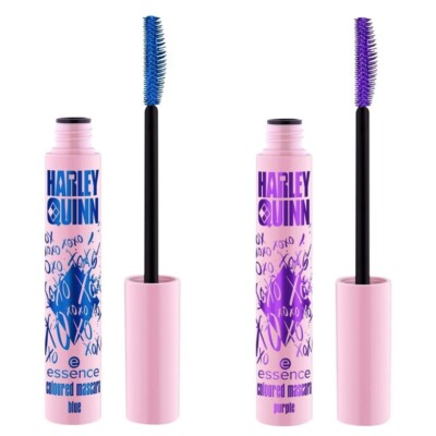 Essence Harley Quinn Coloured Mascara Lengthening Blue and Purple - 12ml Vegan
