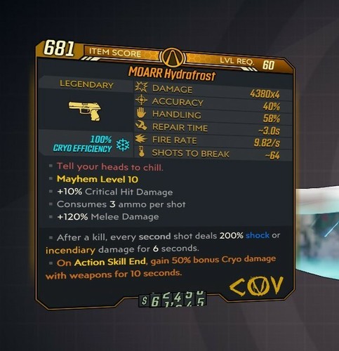 Borderlands 3 LEVEL 72 MAYHEM 10 Weapons BL3 PS4/PS5/XBOX/X/SWITCH/PC - Picture 113 of 242