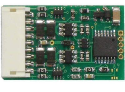 NCE D13J-10 ~ New 2024 ~ DCC Motor Decoder 9 Pin Plug ~ LEDs ~ 10 Pack ~ 5240176