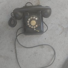 Not tested Bell System Western Electric  Rotary Dial Bakelite Telephone