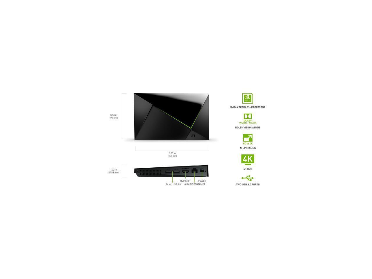 Buy NVIDIA SHIELD TV Pro (2019) 4K HDR Streaming Media Player