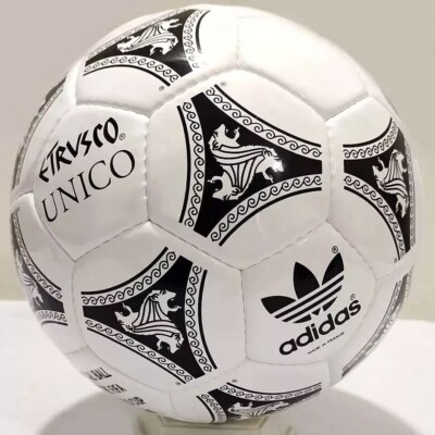 Adidas Etrusc Adidas o Unico 1990 Official Match Ball FIFA World Cup Size - 5