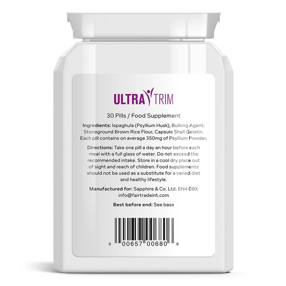 Reduce tu apetito, Ultra Trim - 30 pastillas, ponte en forma Foto 2 de 2