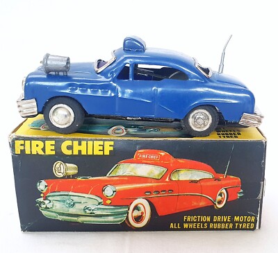 Voiture à Friction Tin Toys Italie - Échelle 1/43, Métal, Années 1960, Occasion