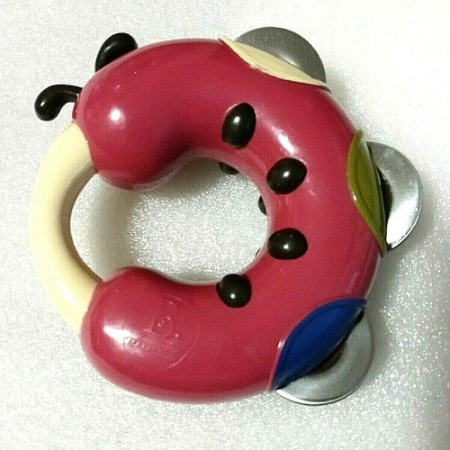 B Toys Purple Caterpillar Tambourine Music Instrument Toy Kids Toddler - Picture 2 of 12