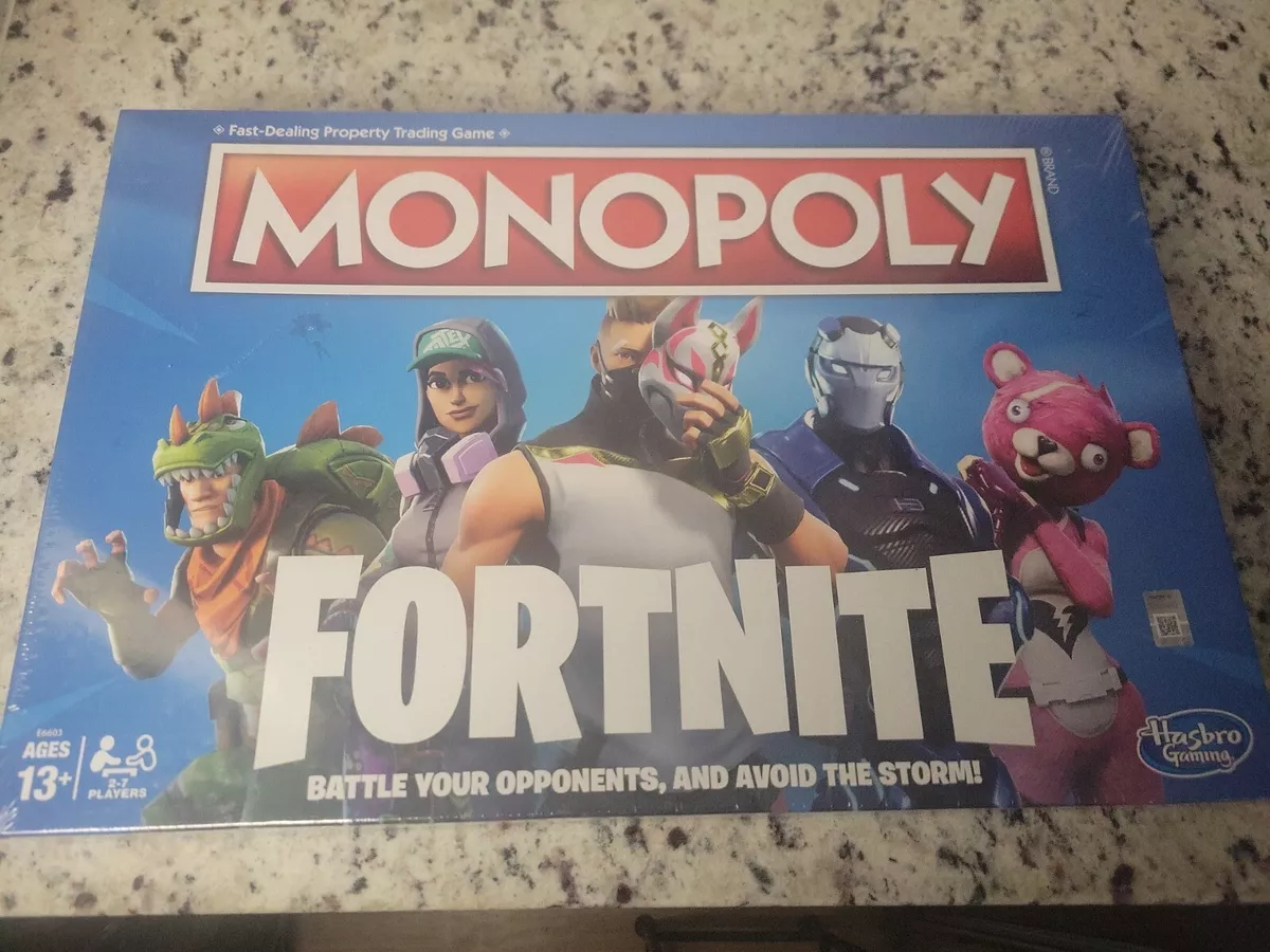 Fortnite Monopoly Board Game Limited Edition NEW - Fornite