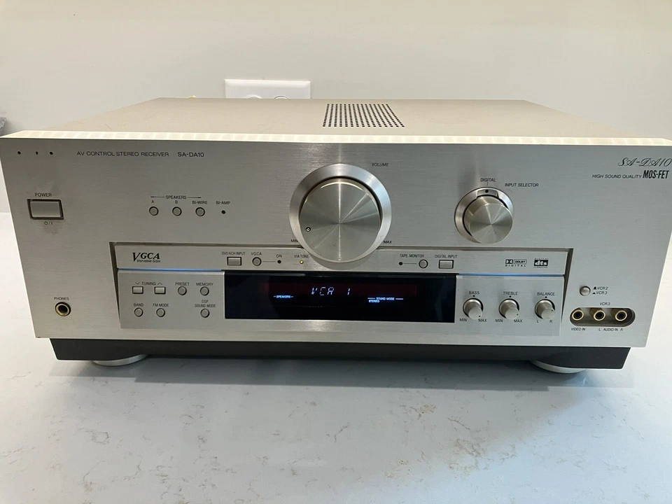Technics SA DA10 5.1 Kanal 500 Watt Empfänger SA-DA-10~~~~ KONVOLUT MIT FERNBEDIENUNG - Bild 3 von 4