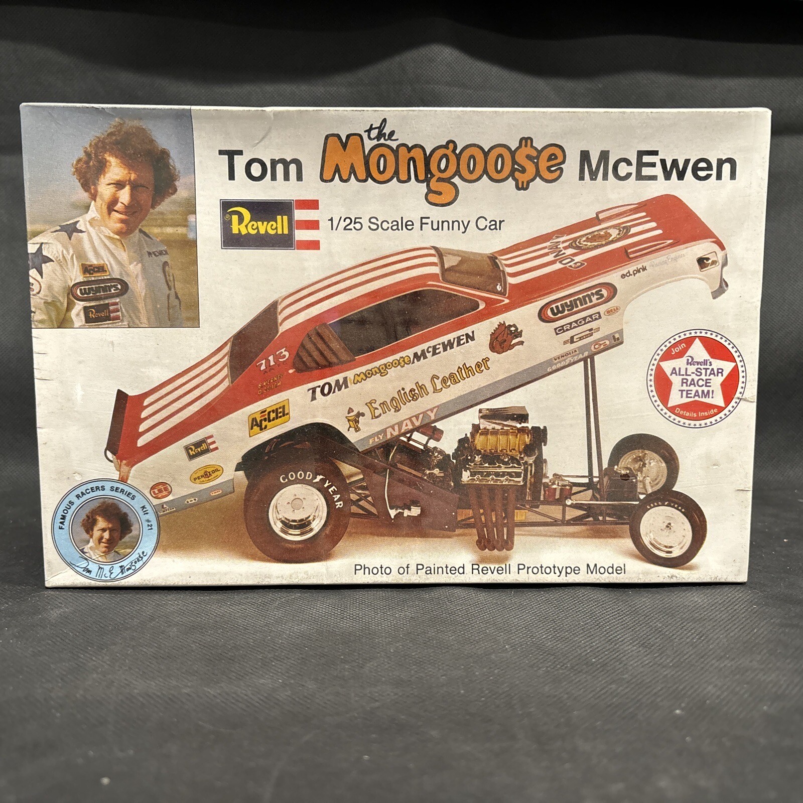VINTAGE FUNNY CAR MODEL KITS