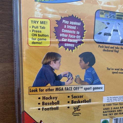 Videojuego portátil de carreras de coches cara a cara virtual sellado T1 vintage nuevo de stock - Imagen 11 de 15