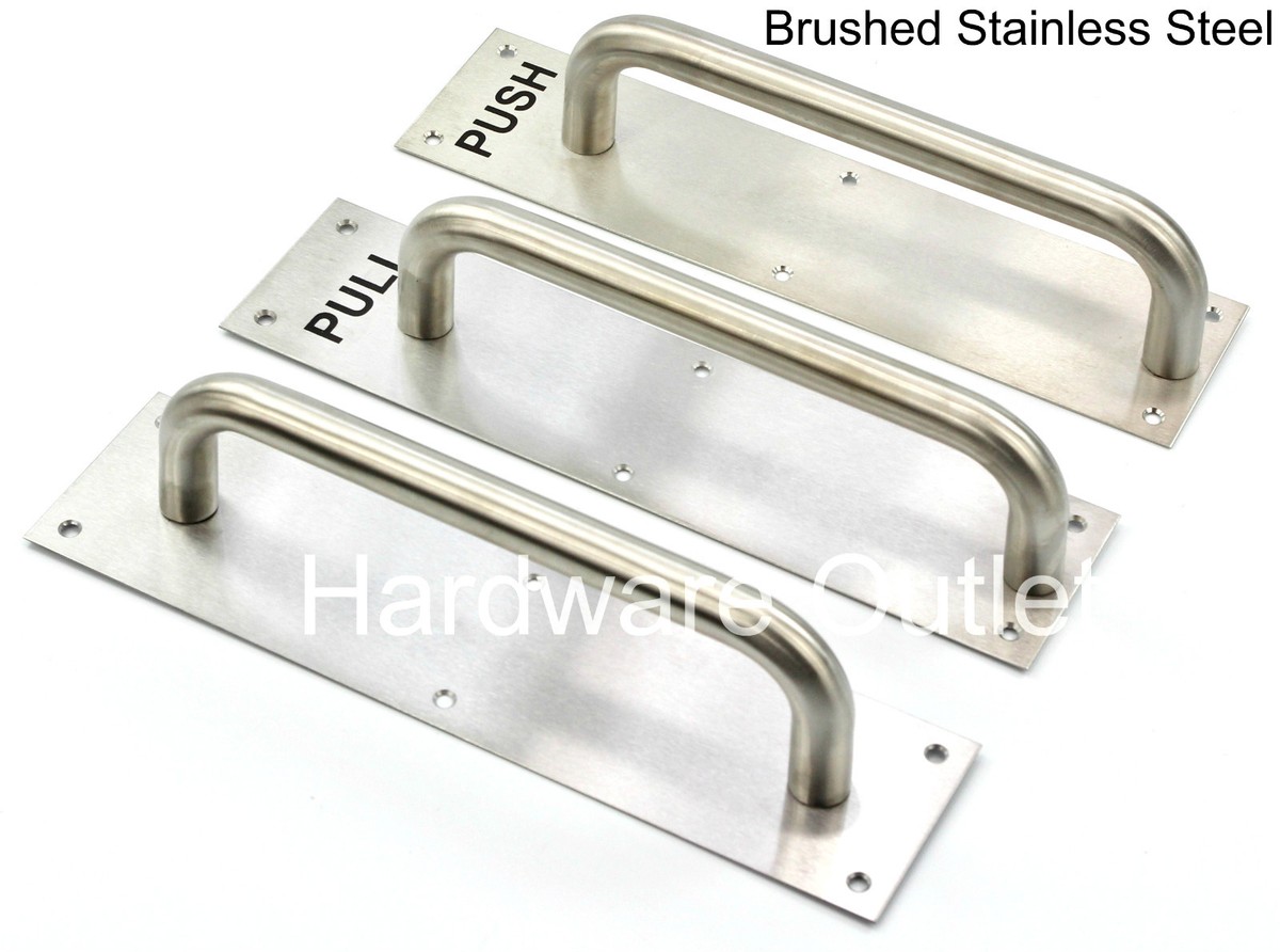 Pull Push Handle Modern Push Pull Tubular Back To Back Mounting Main
