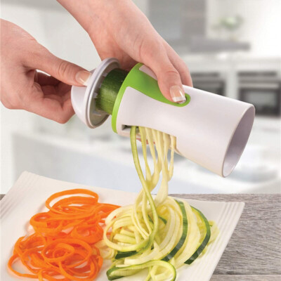 Vegetable Spiralizer Vegetable Spiral Slicer Zucchini Carrot Grater  Kitchen Too