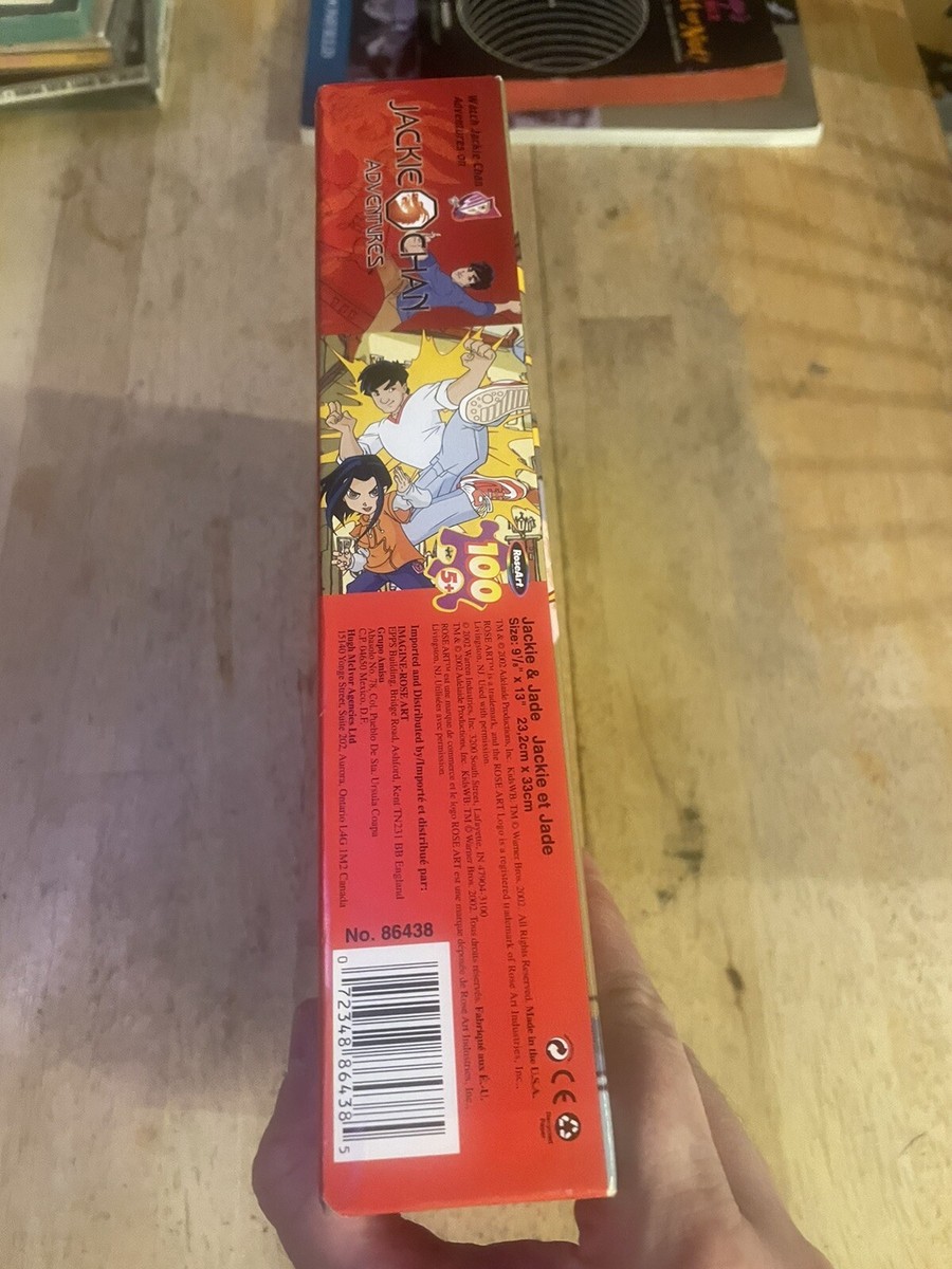 Rose Art 100 Piece Puzzle JACKIE CHAN ADVENTURES Brand NEW