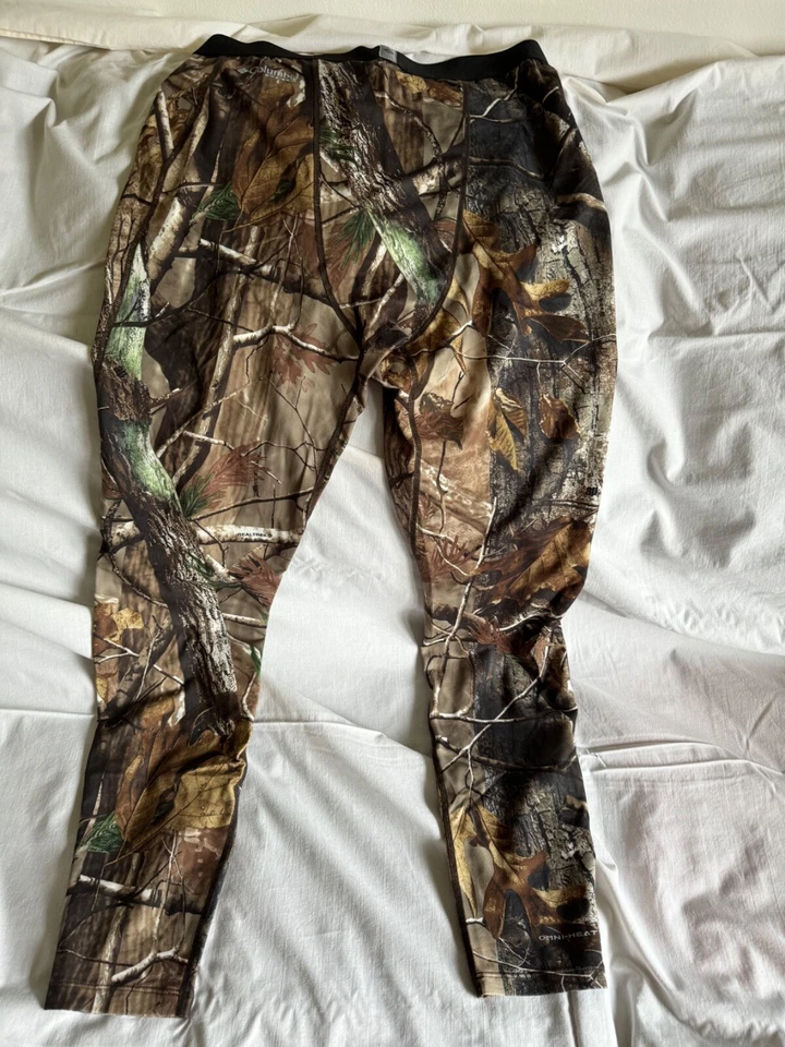 Columbia Realtree Camo Long Underwear - size M - Image 2 of 4