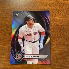 2022 Bowman Platinum Baseball, Base Card #44 TREVOR STORY   Red Sox A44