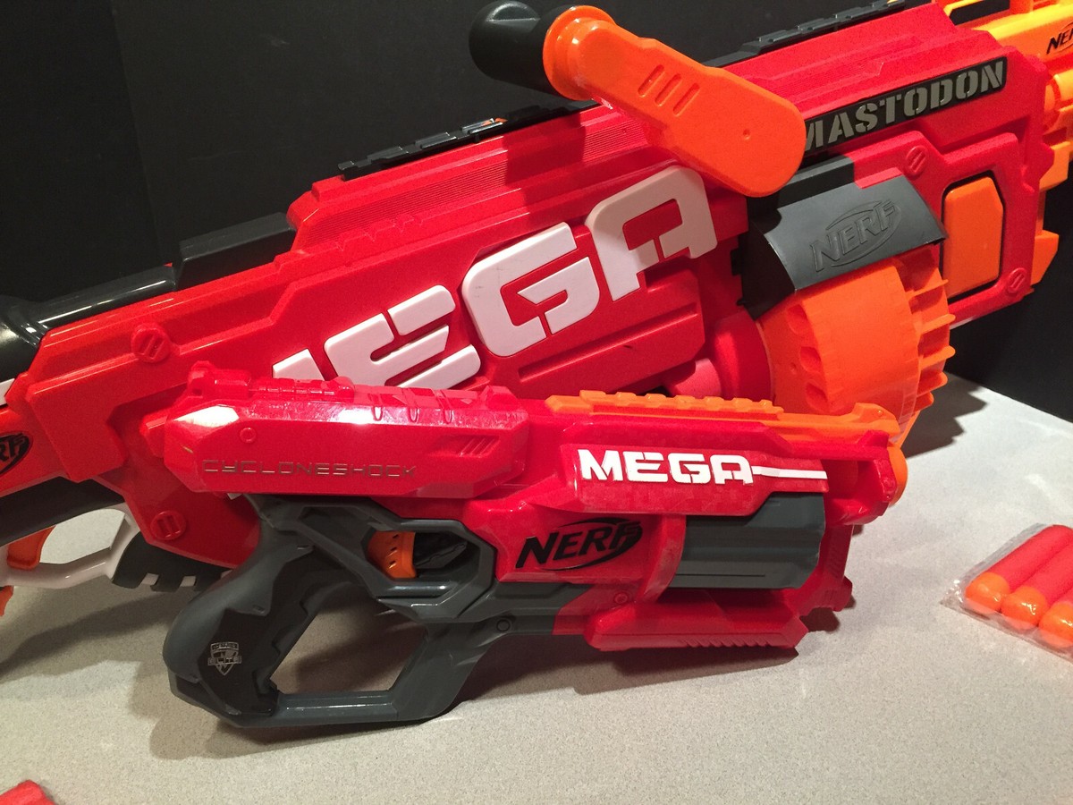 NERF N-Strike Mega Mastodon Motorized Rapid-Fire +
