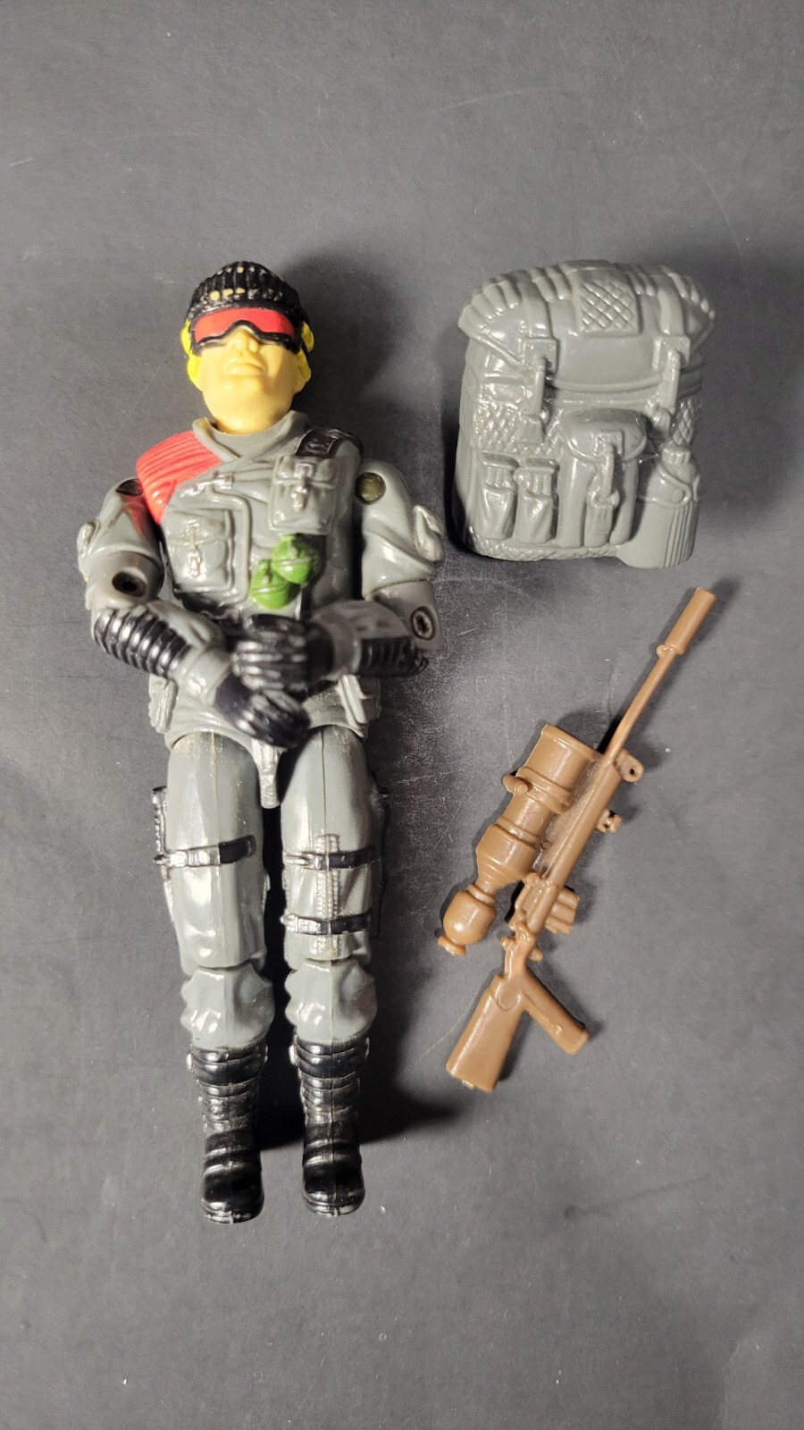 G.I. Joe LOW-LIGHT (v1) 1986 Vintage Action Figure Incomplete #2