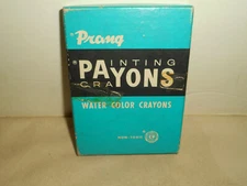 Vintage PRANG PAYONS Watercolor Painting Crayons 341-8 8 The American Crayon Co