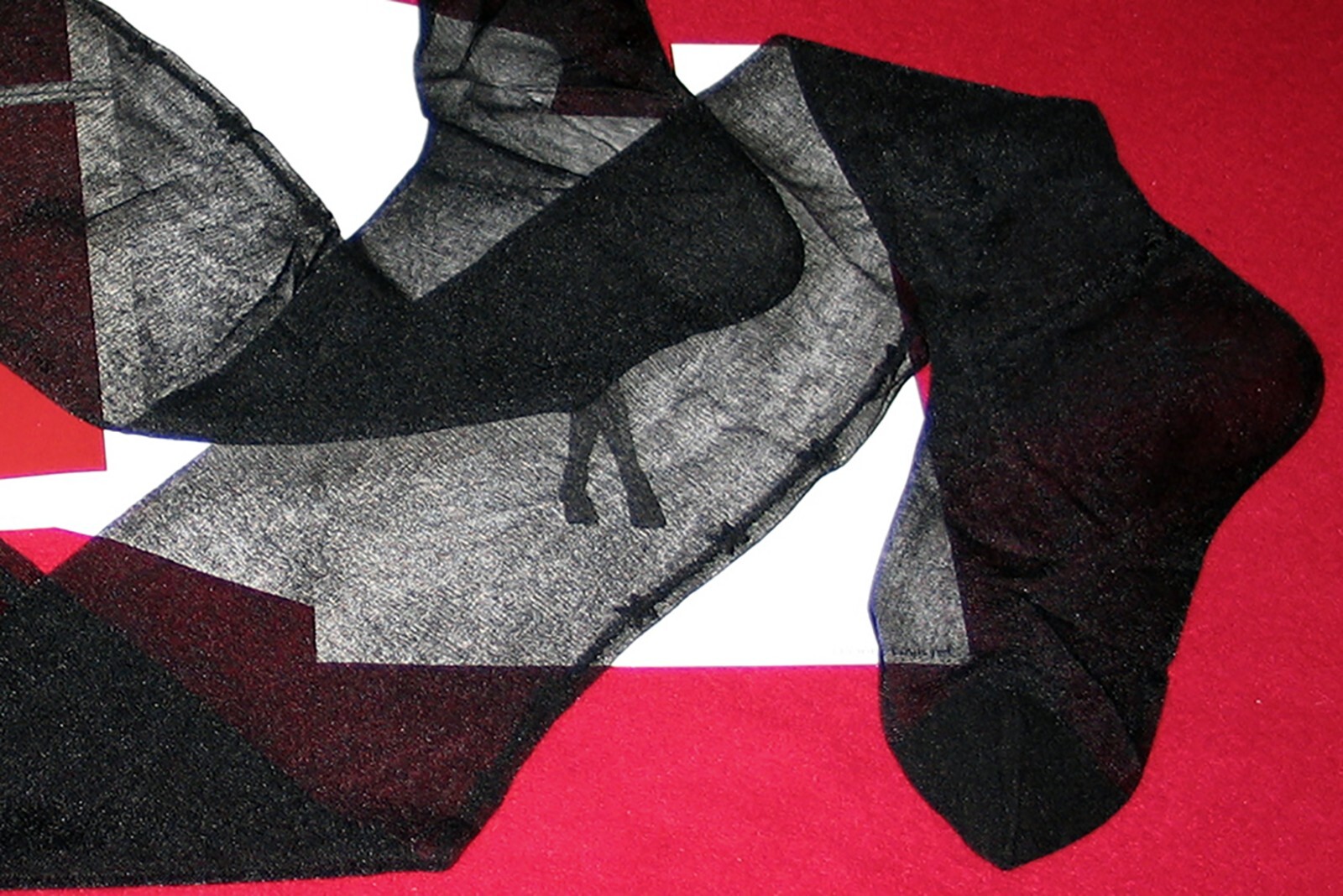 Stockings Vintage Suspender Nylon Foam Le Bourget Size 2 FR42/44 UK9 Stockings Vintage Suspender Nylon Foam Le Bourget Size 2 FR42/44 UK9