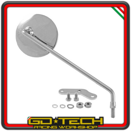 COPPIA SPECCHIETTI CROMATI VESPA 50 SPECIAL N L R PK PRIMAVERA PX 125 150 200 - Foto 4 di 12