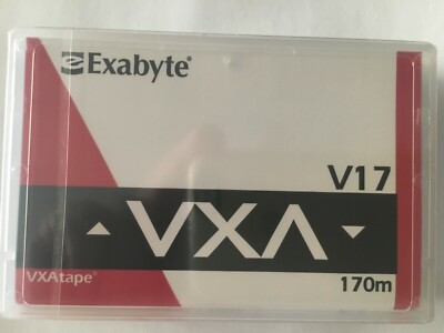 New Exabyte VXA V17 33/66GB Factory sealed data tape cartridge PN 111.00103