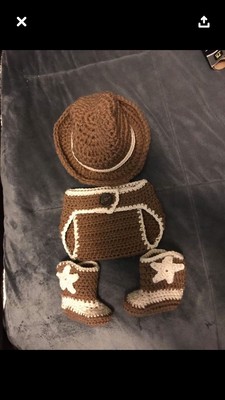 crochet cowboy outfit