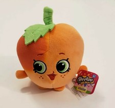 Shopkins April Apricot 6 Inch Plush Stuffed Animal Fruit Embroidered Features For Sale Online Ebay