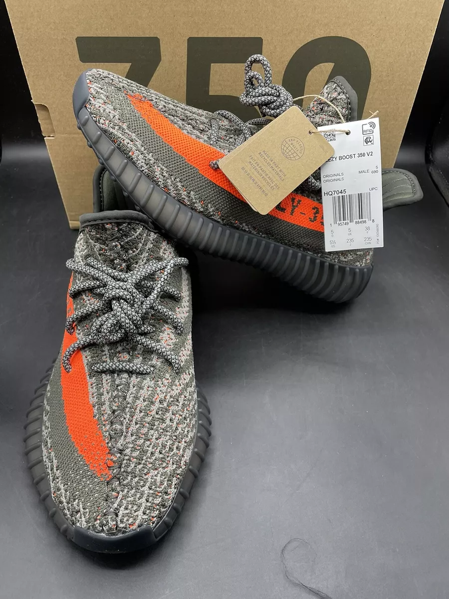 adidas Yeezy Boost 350 V2 Carbon Beluga Men's - HQ7045 - US