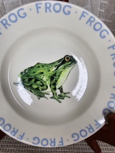Bridgewater England Frog 6 1/4"" Piastra piattino - Foto 3 di 5