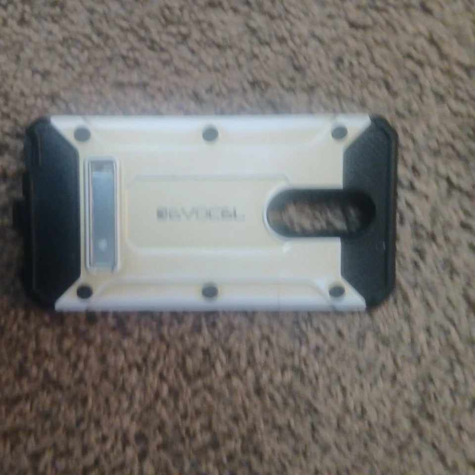 USADO: [Marca, Evocell] Funda de teléfono marrón, -Samsung Galaxy 4 [SIN SOPORTE DE FUNDA] Foto 2 de 4