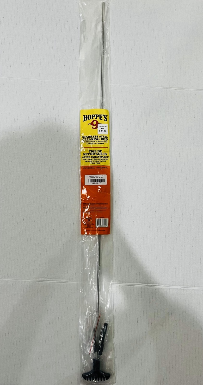 Hoppes 34 Inch 1 Piece Universal Stainless Steel Gun Cleaning Rod GB0035B eBay