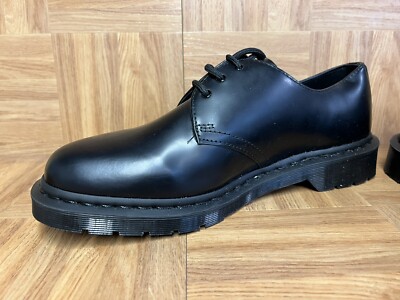 RARE🔥 Dr Martens 14345 Black Leather Oxford Shoes Very Clean Sz