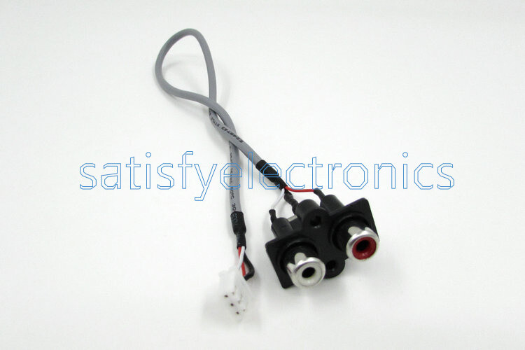 Cavo segnale audio 2 RCA A XH2.54MM-3PIN Presa ingresso audio Lunghezza linea 30 cm Interfaccia segnale audio estesa per pannello