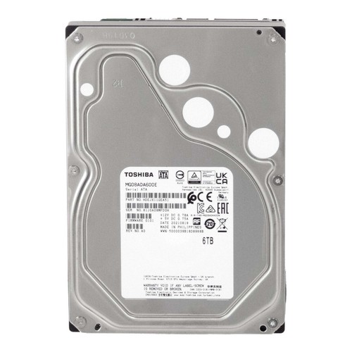 Hard Drive Toshiba MG08-D Series MG08ADA600E 6TB 7.2K 256MB SATA III 3.5'' - Picture 3 of 3