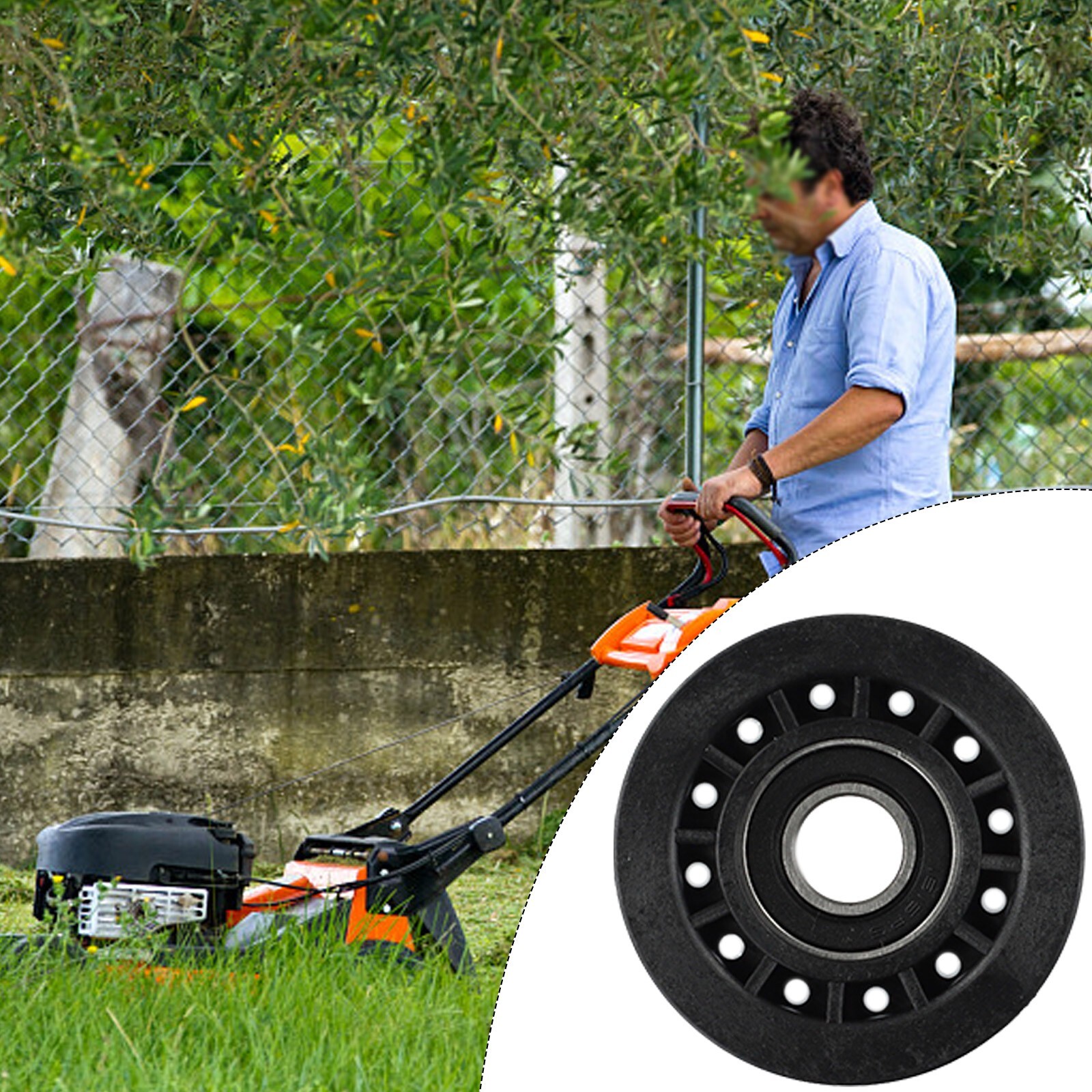 587969201 Metal Idler Wheel For Husqvarna LC221A LC221AH Lawn Mower