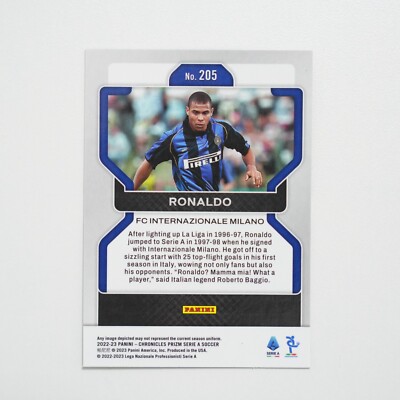 2022-23 Panini Chronicles Prizm Serie A Ronaldo #205 | eBay