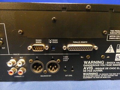 Denon DN-M1050R Professional Mini Disc Recorder w/ ERROR B2