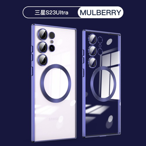Magnetic Clear Phone Slim Case MagSafe Phone Cover For Samsung S25 Ultra S24Plus - 第 18/18 張圖片
