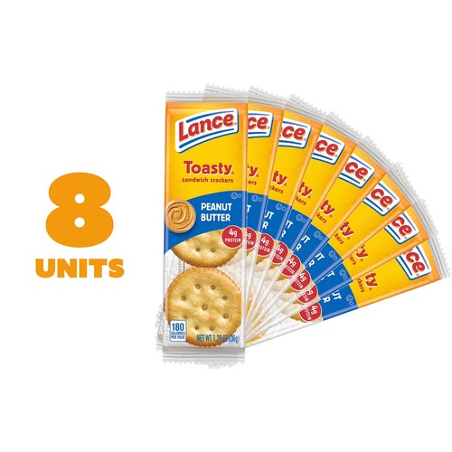 An Item of Lance Sandwich Crackers, Variety Pack (1.41 oz, 40 ct.) - Pack of 2 - - 第 3/5 張圖片
