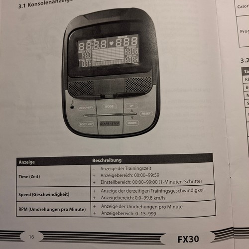 ellipsentrainer gebraucht - Bild 4 von 6