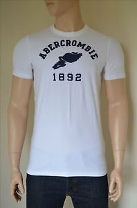 New Abercrombie Fitch Cellar Mountain White Track Field Tee T Shirt Xl Ebay