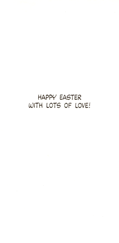 Snoopy Woodstock Happy Easter Grandparents Basket Eggs Ambassador Greeting Card - Bild 2 von 3