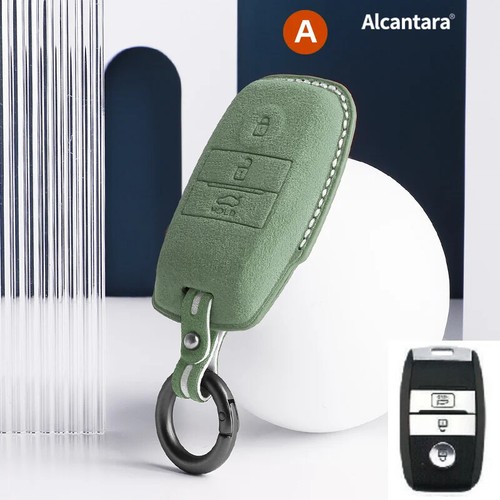 Funda Carcasa Hebilla Bolsa Llave Coche Alcantara Para Kia Sorento SportageR K3 K4 K5 - Imagen 7 de 18